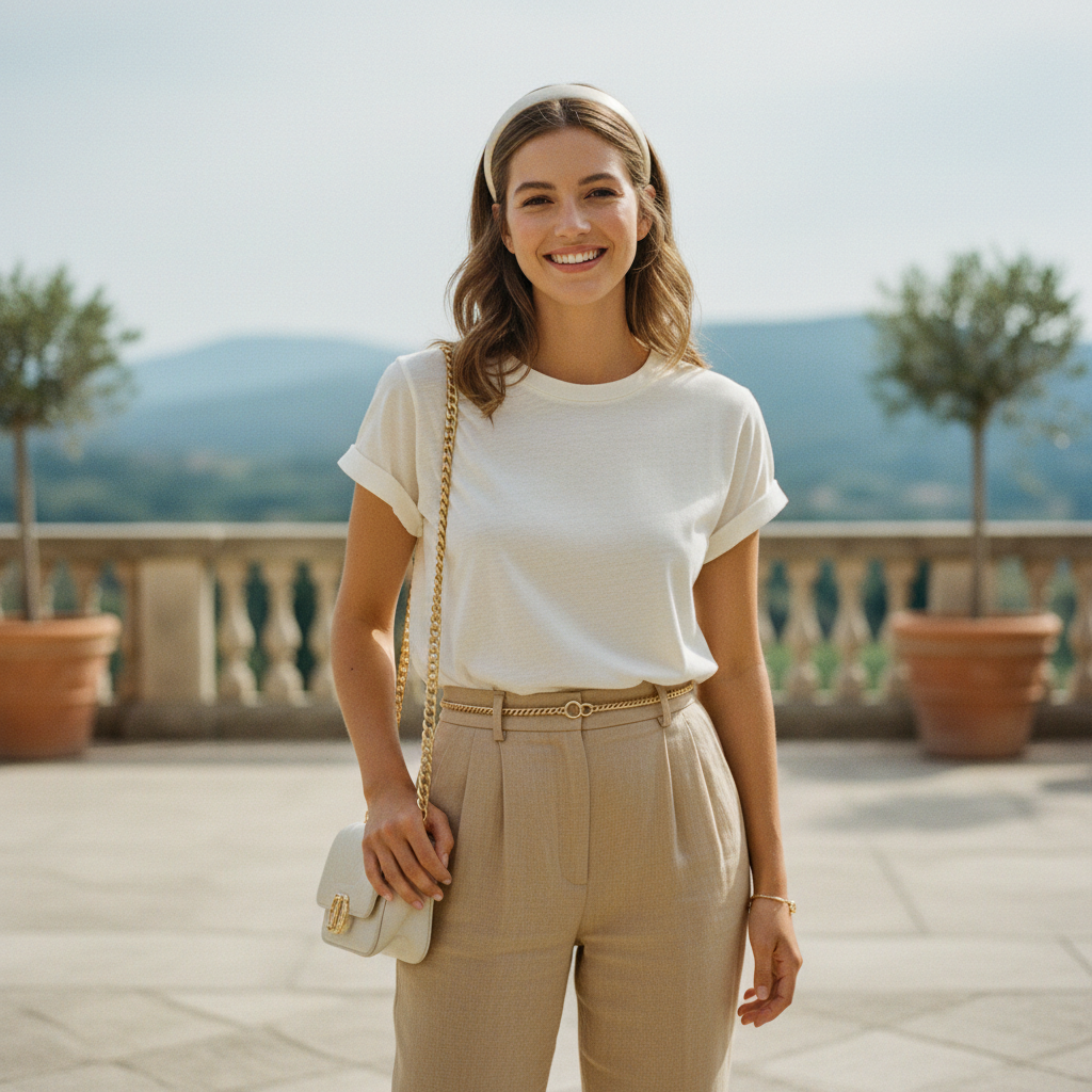 Cliente satisfaite - t-shirt blanc